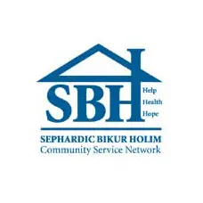 Logo for SBH, a community service network in Brooklyn that Dr. Halabi is involved in.